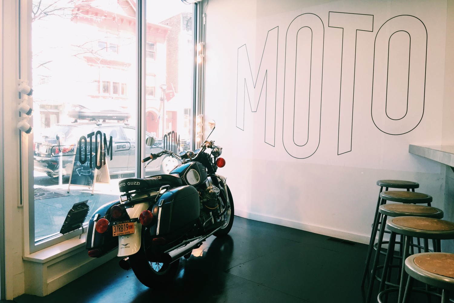 Hudson NY Moto Coffee Shop Dante Vincent Photography